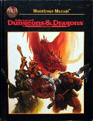 Advanced Dungeons And Dragons Monster Manual 1979