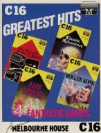 C16 Greatest Hits: The Wizard & the Princess, Classic Adventure, Dark Tower and Roller Kong (Melbourne House) (C16/Plus4)