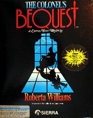 Colonel's Bequest, The (IBM PC) (Contains Hint Book)