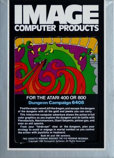 Dungeon Campaign (Image Computer Products) (Atari 400/800)