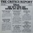 Critics Report, The Volume 1 Issue 1