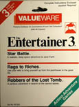 Entertainer 3 (Star Battle/Rags to Riches/Robbers of the Lost Tomb) (Melody Hall Publishing Corp.) (C64)