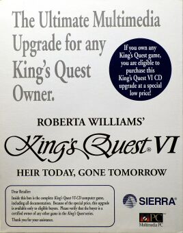 King's Quest VI: Heir Today, Gone Tomorrow (IBM PC) (CD Upgrade Version)