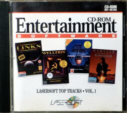Lasersoft Top Tracks Volume 1: Links, Welltris, Flight of the Intruder and Martian Memorandum (Lasersoft) (IBM PC)