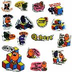 Q*Bert Stickers