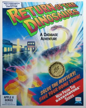 Return of the Dinosaurs: A Database Adventure (American Educational Computer) (Apple II GS/Apple II)