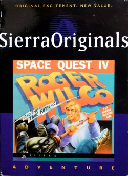Space Quest IV: Roger Wilco and the Time Rippers (SierraOriginals) (IBM PC)