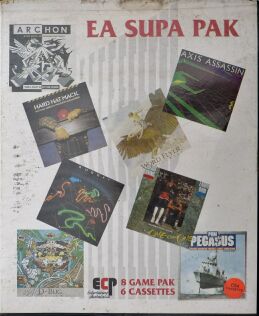 EA Supa Pak (Archon, Hard Hat Mack, Worms?, D-BUG, Axis Assassin, Word Flyer, One-on-One, PHM Pegasus)