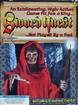 Sword Quest: Volume 1 and 2 (NGS Software) (IBM PC)