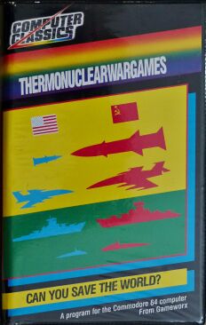 Thermo Nuclear War Games (Computer Classics) (C64) (cassette Version) (missing cassette)