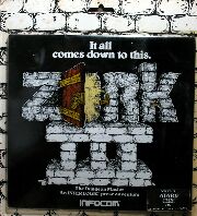 Zork III (Atari 400/800) (Contains Zork Users' Group InvisiClues, Broken Timber Press Hint Book)