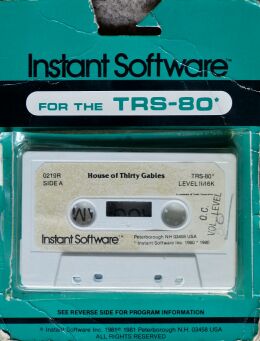 House of Thirty Gables (Instant Software) (TRS-80)
