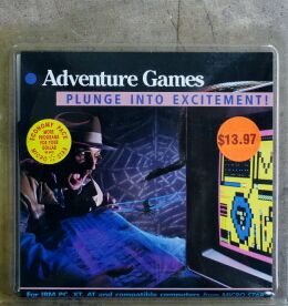 Adventure Games: Wolfenstein 3-D, House of Horrors, Monuments of Mars, Whodunit, EGATrek, Ancients: Death Watch, Jungle of Doom, Last Half of Darkness, Secret Agent (Micro Star) (IBM PC)