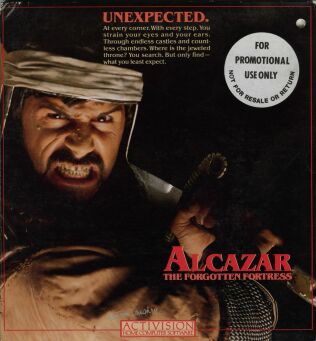 Alcazar: The Forgotten Fortress (C64) (Disk Version)