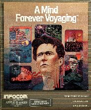 A Mind Forever Voyaging (Apple II) (Contains InvisiClues Hint Book, Map)