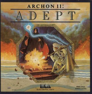 Archon II: Adept (Apple II) (Contains Original Cover Painting)