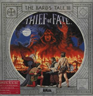 Bard's Tale III, The: Thief of Fate (Album) (Apple II) (Contains Clue Book)
