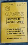 Castle Adventure (Gordon Inglis Games) (ZX Spectrum)
