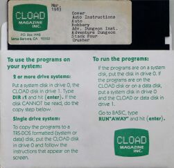 CLOAD Magazine, March 1983 (CLOAD) (TRS-80)