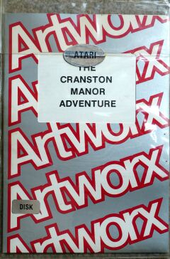 Cranston Manor Adventure (Artworx) (Atari 400/800)