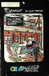 Other Venture 2: The Curse of Crowley Manor (styrofoam) (Atari 400/800) (Contains Hint Sheet)