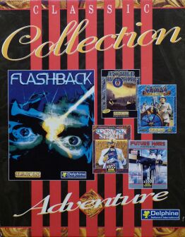 Classic Collection (includes Cruise for a Corpse, Flashback, Another World, Operation Stealth, Future Wars) (Delphine) (Amiga)