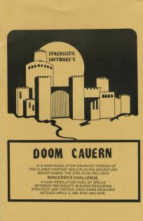 Doom Cavern/Sorcerer's Challenge (Apple II) (Contains Homemade Backup?)
