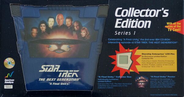Star Trek the Next Generation: A Final Unity Collector's Edition Series 1 (Spectrum Holobyte) (IBM PC)