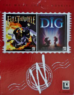 Full Throttle and The Dig (White Label) (IBM PC)