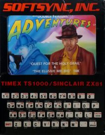 Double Feature: The Adventures of Quest for the Holy Grail & The Elusive Mr. Big 16K (Softsync) (ZX81)