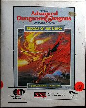 Heroes of the Lance (Clamshell) (C64)