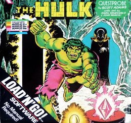 Questprobe: The Hulk (Load 'n' Go!) (Apple II) (missing outer blister pack)