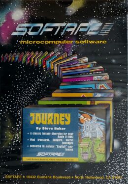 Journey (Softape) (Apple II) (Contains Softape Catalog)