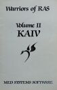 Warriors of Ras II: Kaiv (folio) (Med Systems Software) (TRS-80) (missing wallet case)