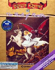 King's Quest IV: The Perils of Rosella (IBM PC) (Contains Hint Book, Tony Severa's Hintdisk & Gaming Aids)