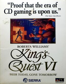 King's Quest VI: Heir Today, Gone Tomorrow (IBM PC) (CD Version)