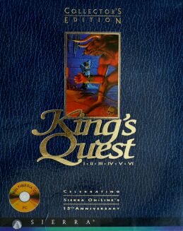 King's Quest Collector's Edition (King's Quest I-VI) (IBM PC) (UK Version)