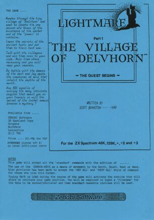 Lightmare: Part 1: The Village of Delvhorn