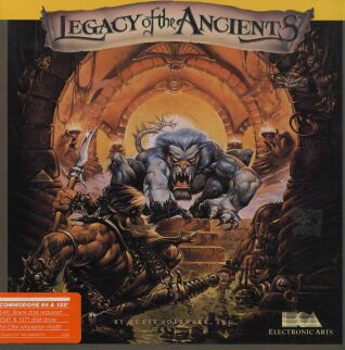 Legacy of the Ancients (C64) (Contains Original Cover Painting)