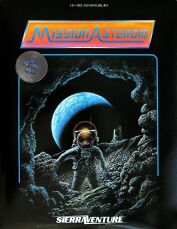 Mission: Asteroid (On-Line Systems) (Atari 400/800)