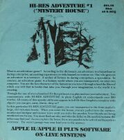Mystery House (On-Line Systems) (Apple II)