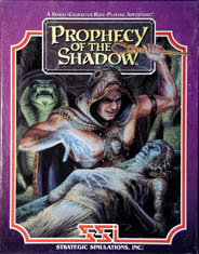 Prophecy of the Shadow (Slash) (IBM PC) (Contains Clue Book)