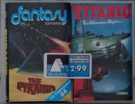 Pyramid and Titanic: The Adventure Begins... (Prism Leisure) (C64)