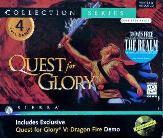 Quest for Glory Collection (Quest for Glory I-IV) (IBM PC) (Contains Soundtrack)