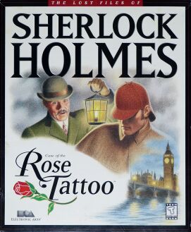 Lost Files of Sherlock Holmes, The: Case of the Rose Tattoo (IBM PC) (missing Reference Card, Notebook)