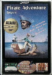 S.A.G.A. 2: Pirate Adventure (Clamshell) (Atari 400/800)