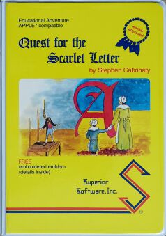 Quest for the Scarlet Letter (Superior Software) (Apple II)