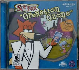 Spy Fox 3: Operation Ozone (Humongous Entertainment) (IBM PC) (missing box)