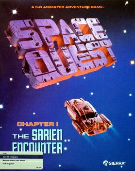Space Quest I: The Sarien Encounter (Slipcase) (Atari ST)