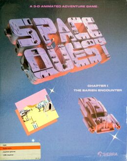 Space Quest I: The Sarien Encounter (Alternate Slipcase) (Apple II)